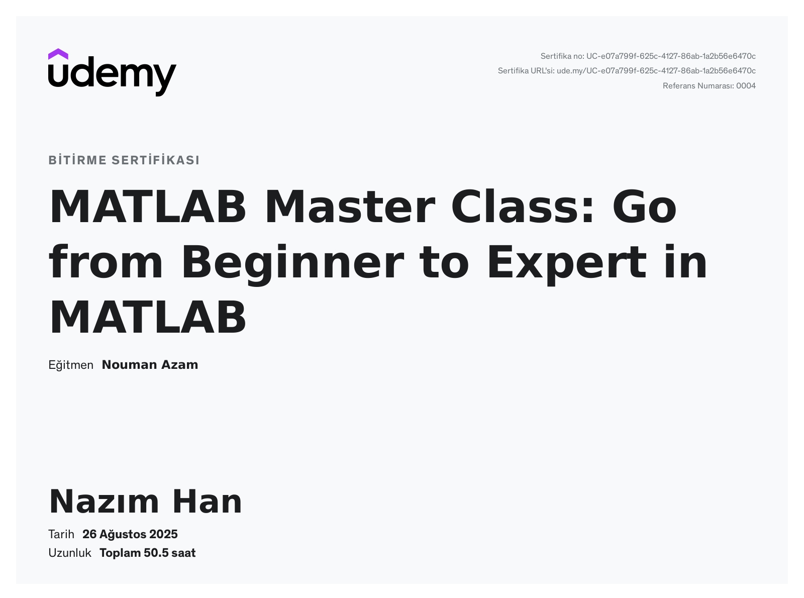 MATLAB Eğitimi Önizleme