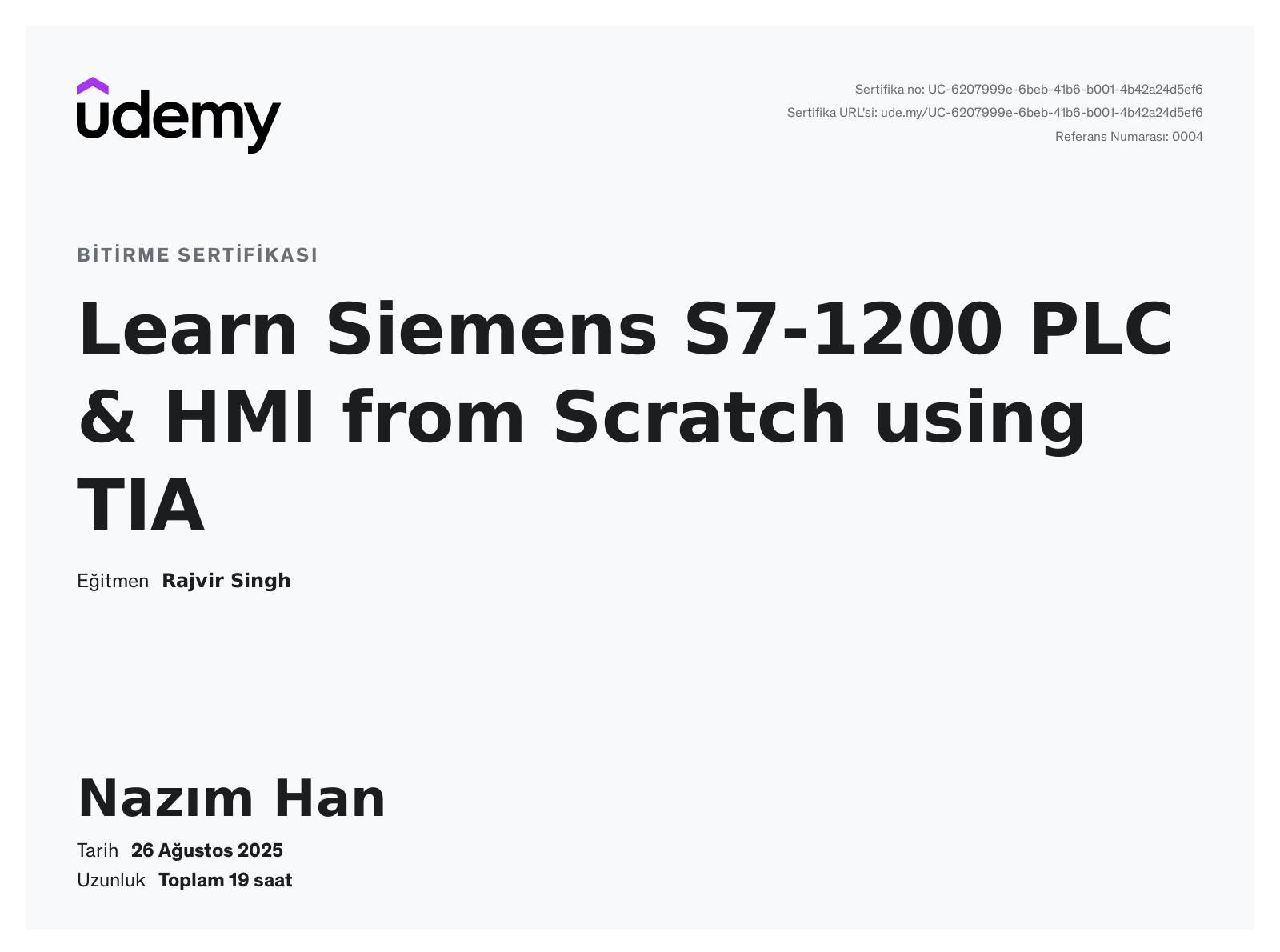 PLC Eğitimi Önizleme