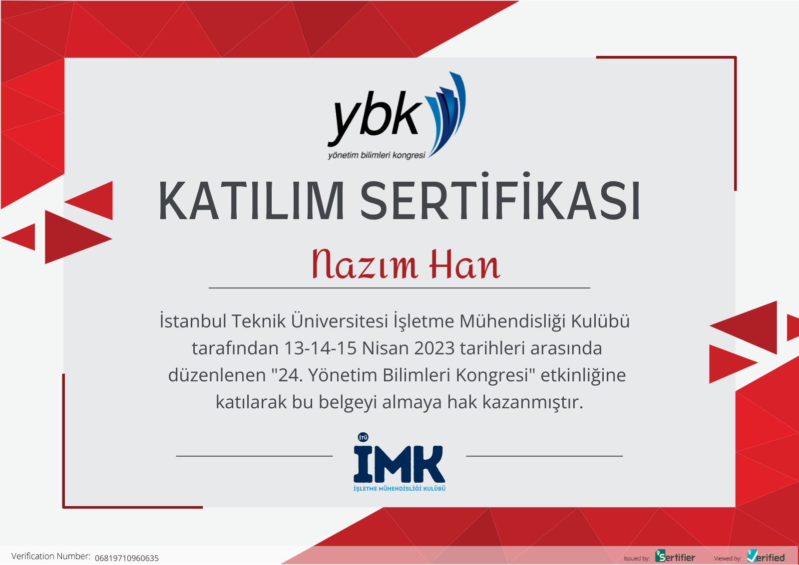 İTÜ Yönetim Bilimleri Kongresi Önizleme